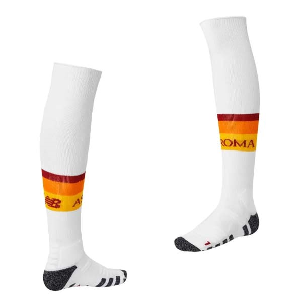 Auswärts Socken AS Roma 2021-2022 Günstige Fußballtrikots